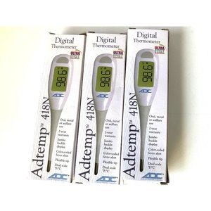 Digital Thermometer Termometro Digital Adtemp 418N Ultra Fast  New 3pc Flexible